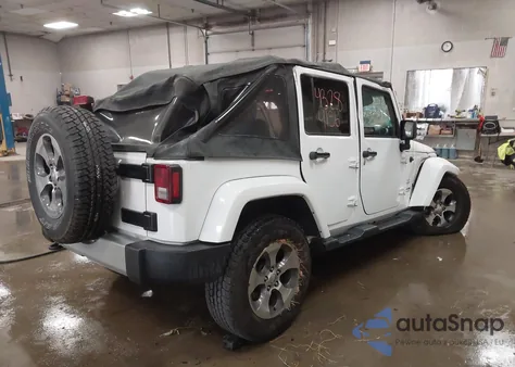 2018 Jeep Wrangler Jk Unlimited Sahara 4X4 z USA, uszkodzony, nr VIN 1C4HJWEG9JL919021